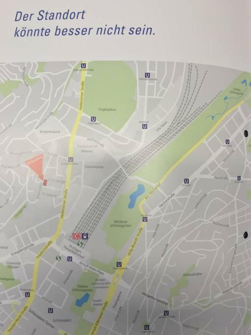 Deluxe Ferienwohnung Apartment Stuttgart Centre/Milaneo Eksteriør billede